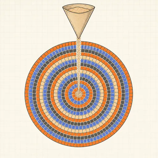 Abelian Sandpile illustration