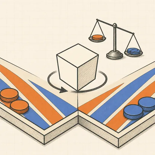 Backgammon Doubling Cube Advisor illustration