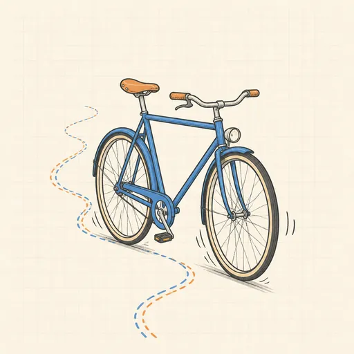 Bicycle Stability illustration