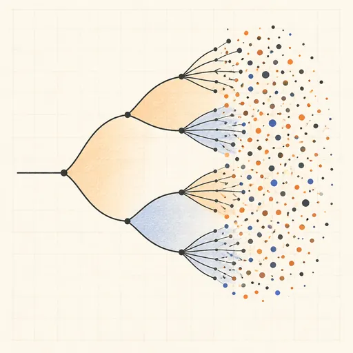 Logistic Map Bifurcation illustration