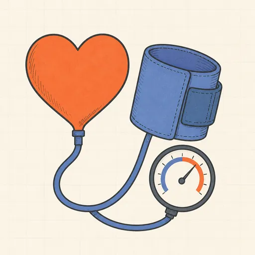 Blood Pressure Category Calculator illustration