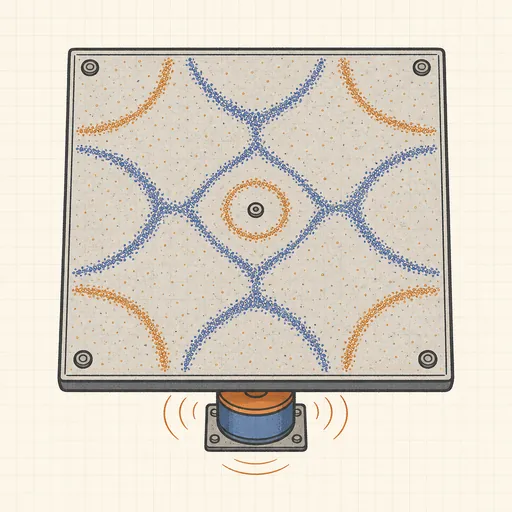 Chladni Plate Patterns illustration