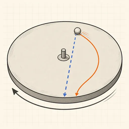 Coriolis Effect illustration