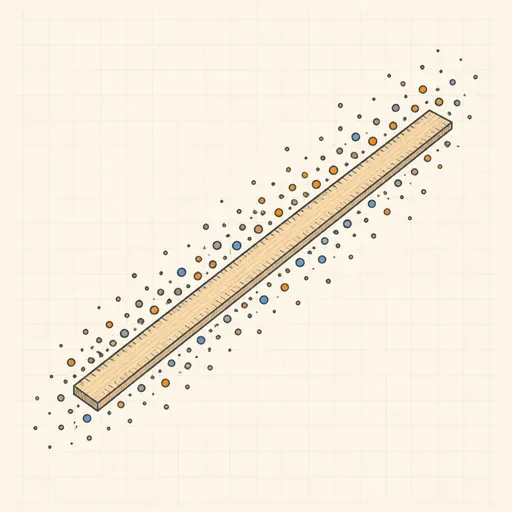 Correlation & Linear Regression Calculator illustration