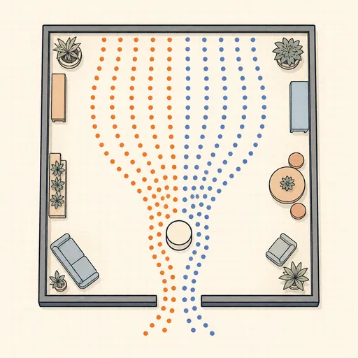 Crowd Evacuation Simulator illustration