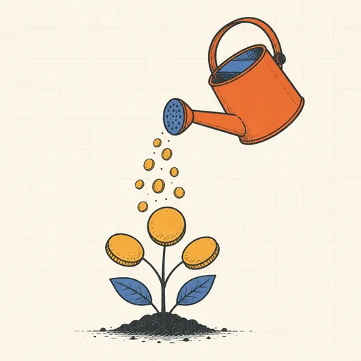 Dividend Reinvestment (DRIP) Calculator illustration
