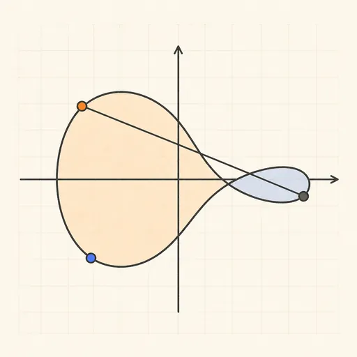 Elliptic Curve Visualizer illustration