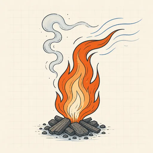 Flame Simulator illustration