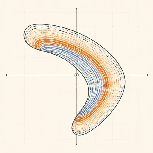 Hénon Map Attractor illustration