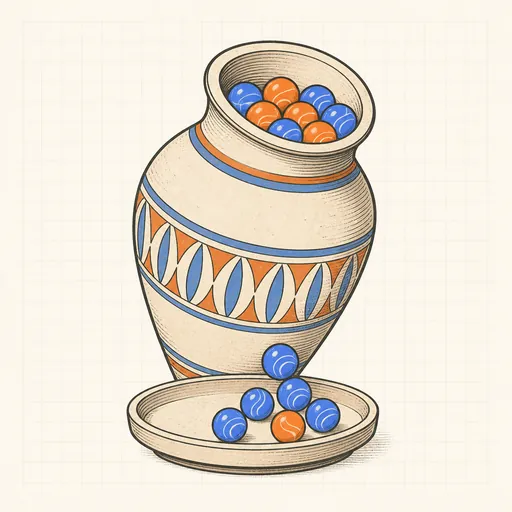 Hypergeometric Distribution Calculator illustration