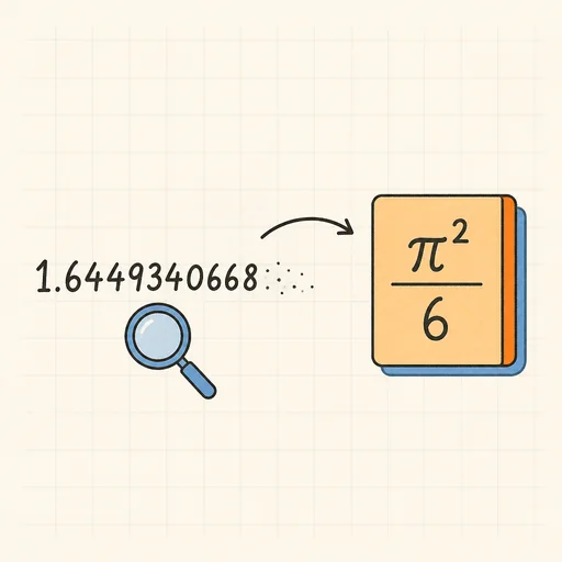 Inverse Symbolic Calculator illustration