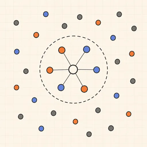 k-Nearest Neighbors Explorer illustration