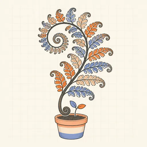 L-System Plants illustration