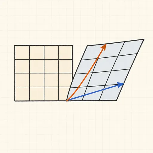 Linear Transformation Playground illustration