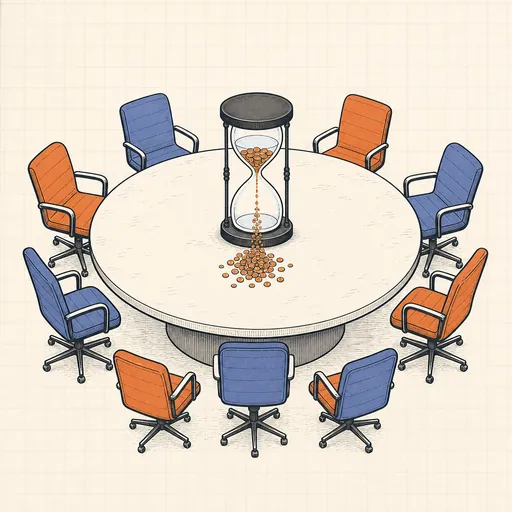 Meeting Cost Calculator illustration