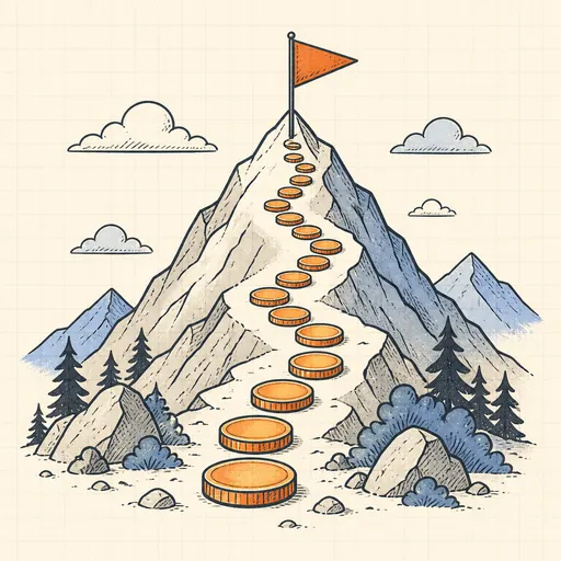 Savings Milestone Calculator illustration