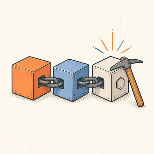 Proof-of-Work Mining Simulator illustration