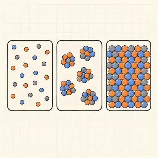 Molecular Dynamics: Phases of Matter illustration