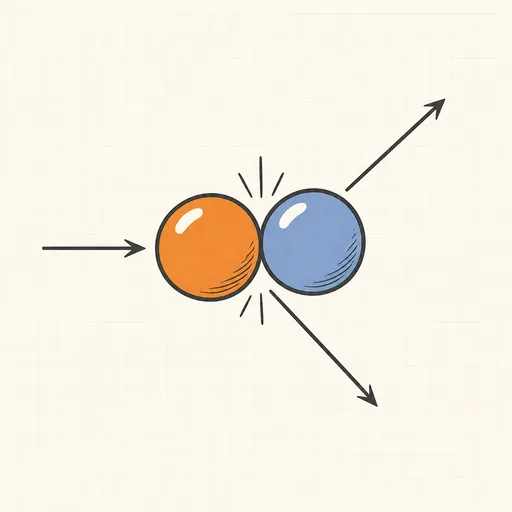 Momentum & Collision Calculator illustration