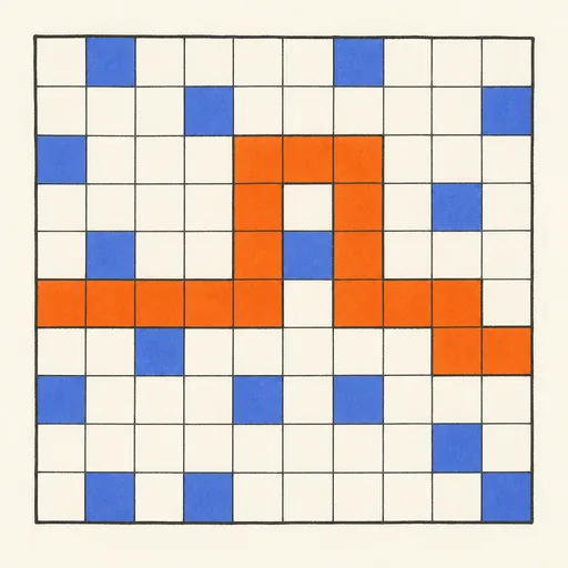 Percolation illustration