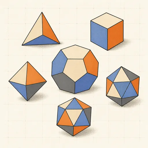 Platonic Solids Explorer illustration