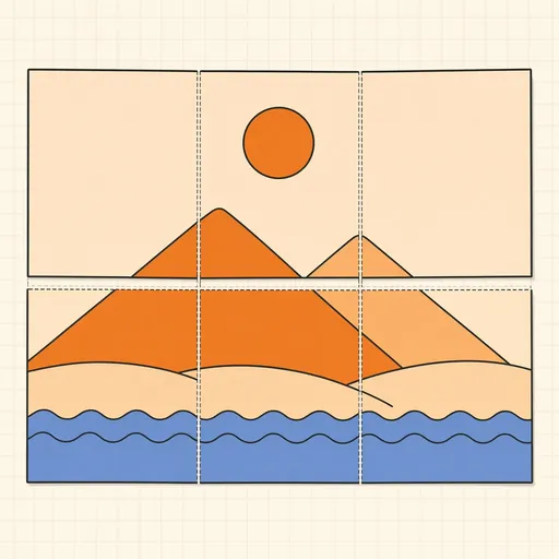 Poster Printer (Tile Across Pages) illustration