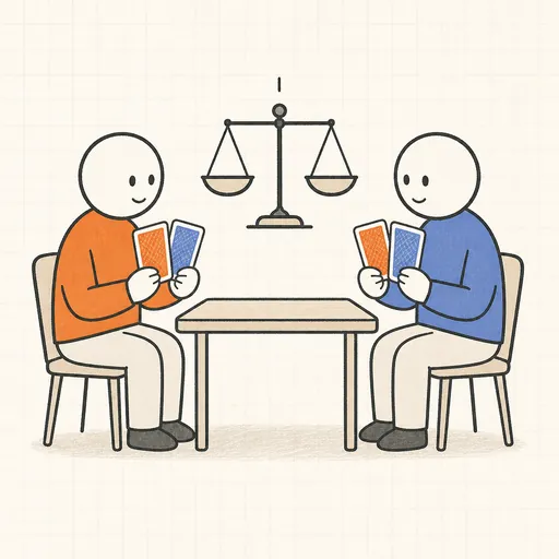 Iterated Prisoner’s Dilemma Tournament illustration