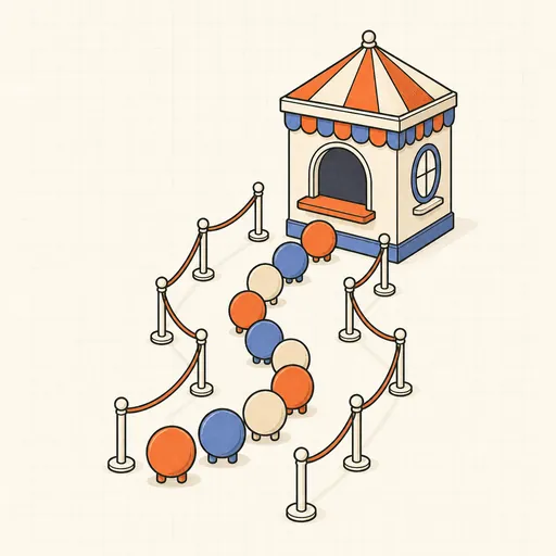 Queueing Theory Calculator (M/M/1, M/M/c) illustration