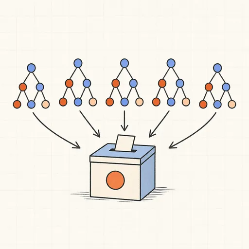 Random Forest Voting illustration