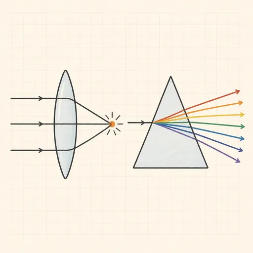 Ray Optics Bench illustration