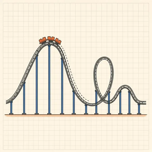 Roller Coaster Designer illustration