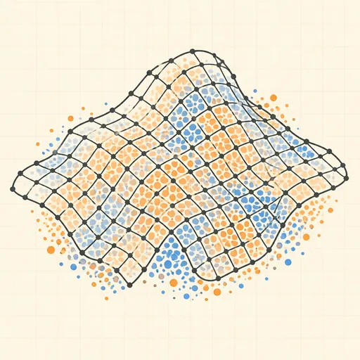 Self-Organizing Map illustration