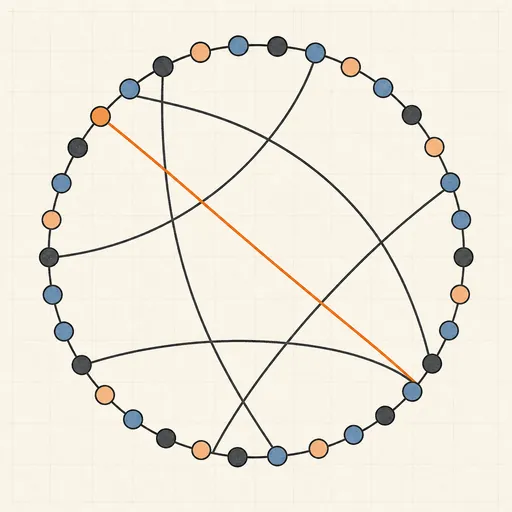Small-World Network Lab illustration