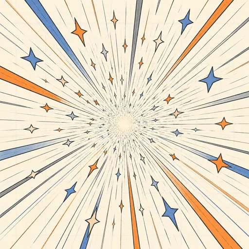 Starfield Warp illustration