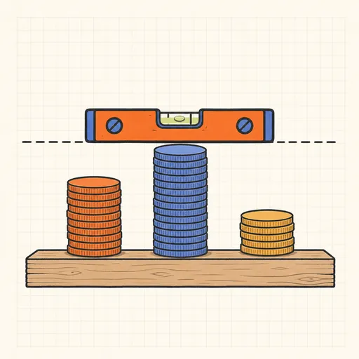 Stock Average Price Calculator illustration