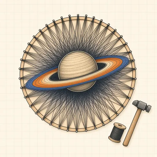 String Art Generator illustration