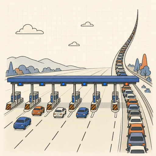 Tail Latency & Autoscaling Simulator illustration