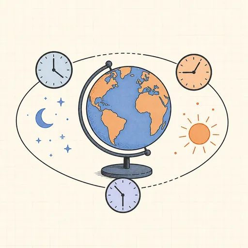 World Clock illustration